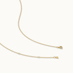 Heart Lock Solitaire Necklace,14K Gold Vermeil,1/1ct Lab Grown Diamond-6