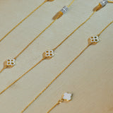 White Cera Diamond Long Necklace, 14K Gold Vermeil, 5/8 ct Lab Grown Diamond-6