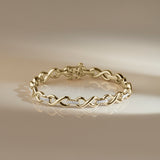 Infinity Grace Diamond Bracelet