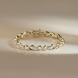 Infinity Grace Diamond Bracelet