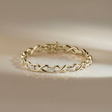 Infinity Grace Diamond Bracelet