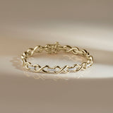 Infinity Grace Diamond Bracelet