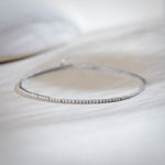 Classic Diamond Tennis Bracelet, 10K Solid Gold, 1 ct Lab Grown Diamond-6