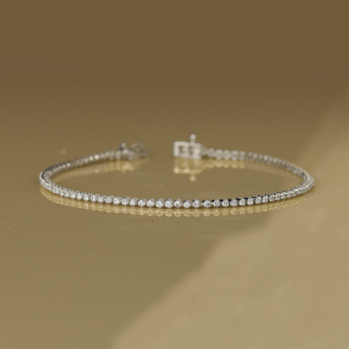 Round Diamond Tennis Bracelet in 1ct. tw.