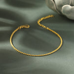 Rope Chain Bracelet, 14K Gold Vermeil-3