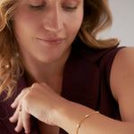 Classic Diamond Station Bracelet, 14K Gold Vermeil, 1/4 ct Lab Grown Diamond-2