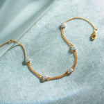 Classic Diamond Station Bracelet, 14K Solid Gold, 1/4 ct Lab Grown Diamond-6
