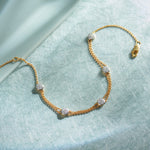 Classic Diamond Station Bracelet, 14K Gold Vermeil, 1/4 ct Lab Grown Diamond-6