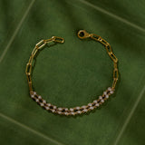Shining Layers Diamond Bracelet