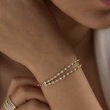 Shining Layers Diamond Bracelet