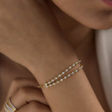 Shining Layers Diamond Bracelet