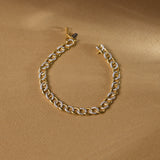 Cuban Glam Diamond Bracelet
