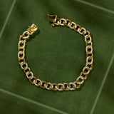 Cuban Glam Diamond Bracelet