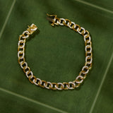 Cuban Glam Diamond Bracelet