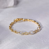 Radiant Sway Diamond Bracelet
