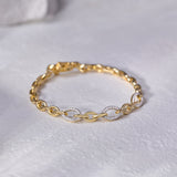 Radiant Sway Diamond Bracelet
