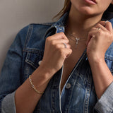 Radiant Sway Diamond Bracelet