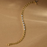 Twinkle Link Diamond Bracelet