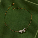 Bow & Glow Diamond Bracelet