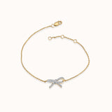 Bow & Glow Diamond Bracelet