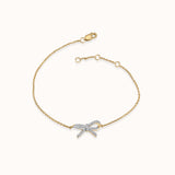 Bow & Glow Diamond Bracelet