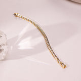 Bold Horizon Diamond Bracelet