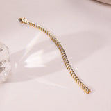 Bold Horizon Diamond Bracelet