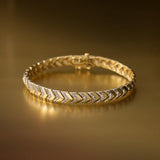 Bold Horizon Diamond Bracelet