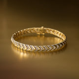 Bold Horizon Diamond Bracelet