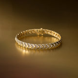Bold Horizon Diamond Bracelet