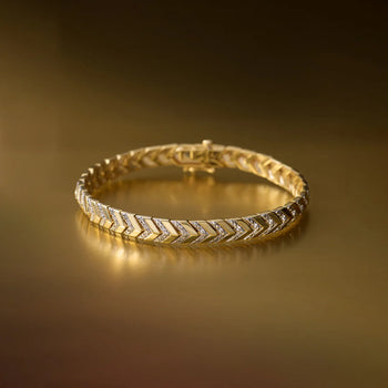 Bold Horizon Diamond Bracelet