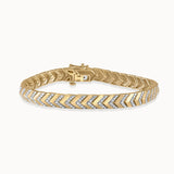 Bold Horizon Diamond Bracelet