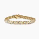 Bold Horizon Diamond Bracelet