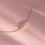 Shine Wave Diamond Bracelet
