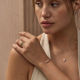 Shine Wave Diamond Bracelet