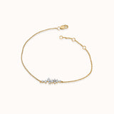 Shine Wave Diamond Bracelet