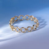Gleaming Circle Bracelet