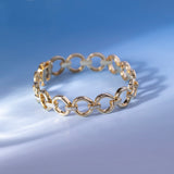 Gleaming Circle Bracelet