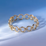 Gleaming Circle Bracelet