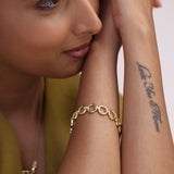 Gleaming Circle Bracelet