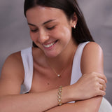 Gleaming Circle Bracelet