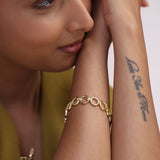Gleaming Circle Bracelet