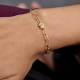 Classic Paw Diamond Bracelet