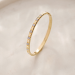 Square Station Diamond Oval Bracelet, 14K Gold Vermeil, 1/4 ct Lab Grown Diamond-6