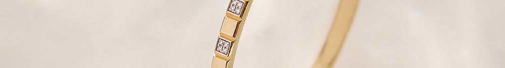 Square Station Diamond Oval Bracelet, 14K Gold Vermeil, 1/4 ct Lab Grown Diamond-1