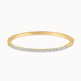 Half Eternity Diamond Oval Bracelet