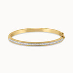 Classic Diamond Oval Bracelet, 14K Solid Gold, 7/8 ct Lab Grown Diamond-3