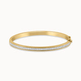 Classic Diamond Oval Bracelet, 14K Solid Gold, 7/8 ct Lab Grown Diamond-3