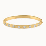 Station Diamond Oval Bracelet, 14K Gold Vermeil, 1/3 ct Lab Grown Diamond-3