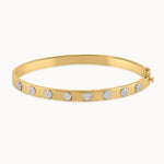 Station Diamond Oval Bracelet, 14K Solid Gold, 1/3 ct Lab Grown Diamond-3